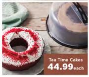 Tea Time Cakes-Each