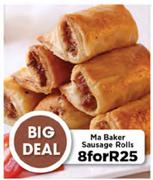 Ma Baker Sausage Rolls-For 8