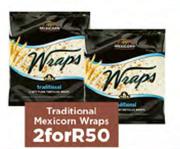 Traditional Mexicorn Wraps-For 2