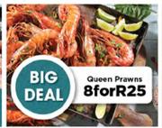 Queen Prawns-For 8