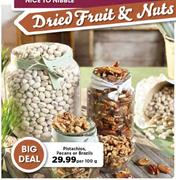 Pistachios, Pecans Or Brazils-Per 100g