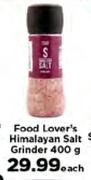 Food Lover's Himalayan Salt Grinder-400g Each
