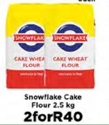 Snowflake Cake Flour-2x2.5kg