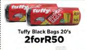 Tuffy Black Bags-2x20's