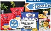 Diamond Crown Potato Chips Or Penny Lane Straight Cut Frozen Chips-3x1kg