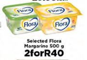 Selected Flora Margarine-2x500g