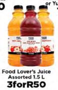 Food Lover's Juice Assorted-3x1.5L