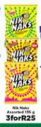 Nik Naks Assorted-3x135g
