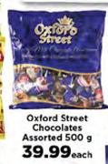 Oxford Street Chocolates-500g Each