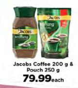 Jacobs Coffee 200g & Pouch 250g-Each