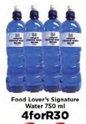 Food Lover's Signature Water-4x750ml