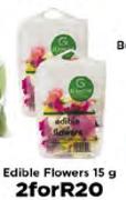 Edible Flowers 15g-For 2