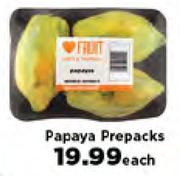Papaya Prepacks-Each