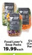 Food Lovers Soup Packs-Each