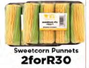 Sweetcorn Punets-For 2