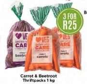 Carrot & Neetroot Thriftpacks-3X1Kg