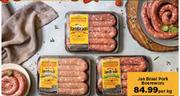Jan Braai Boerewors-Per kg