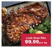 Lamb Braai Ribs-Per kg