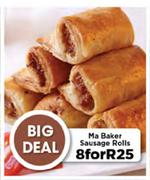 Ma Baker Sausage Rolls-For 8