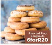 Assorted Ring Doughnuts-For 6