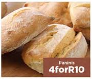 Paninis-For 4