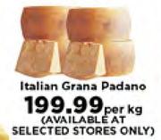 Italian Grana Padano-Per Kg
