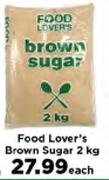 Food Lover's Brown Sugar-2 Kg Each