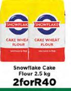 Snowflake Cake Flour-2x2.5 Kg