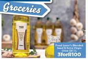 Food Lover's Blended Seed & Extra Virgin Olive Oil 1L-For3