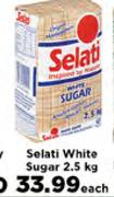 Selati White Sugar-2.5 Kg Each