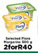 Selected Flora Margarine-2x500g