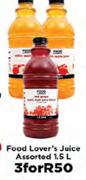 Food Lover's Juice Assorted-3x1.5L