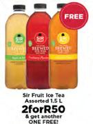 Sir Fruit Ice Tea Assorted-2x1.5L