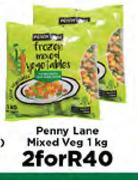 Penny Lane Mixed Veg-2X1Kg