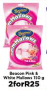 Beacon Pink & White Mallows-2 x 150g