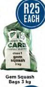 Gem Squash bags-3Kg Each