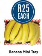 Banana Mini Tray-Each