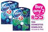 Domestos Rim Block Ocean & Pine-For 2 x 55g