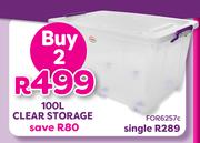 Clear Storage 100L-Each