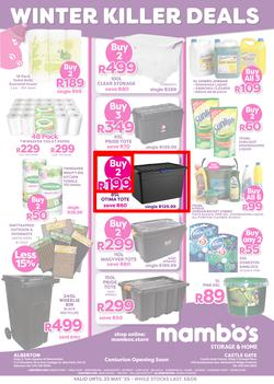Mambo's Storage & Home : Winter Killer Deals (02 May - 25 May 2025), page 1
