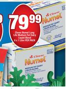 Clover Numel Long Life Medium Fat Dairy Liquid Blend-6 x 1L Per Pack