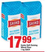 Sasko Self Raising Wheat Flour-1Kg Each