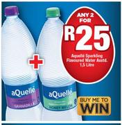 Aquelle Sparkling Flavoured Water Assorted-For 2 x 1.5L