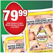 Goldi Chicken Frozen Mixed Chicken Portions-2Kg Each