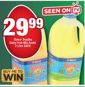 Clover Tropika Dairy Fruit Mix Assorted-2L Each