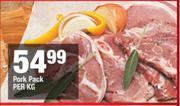 Pork Pack-Per Kg
