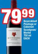 Beyerskloof Pinotage Or Cabernet Sauvignon/Merlot-750ml Each