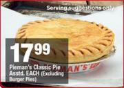 Pieman's Classic Pie Assorted-Each