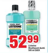 Listerine Mouthwash Assorted-500ml Each