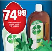 Dettol Antiseptic Liquid Assorted-750ml Each